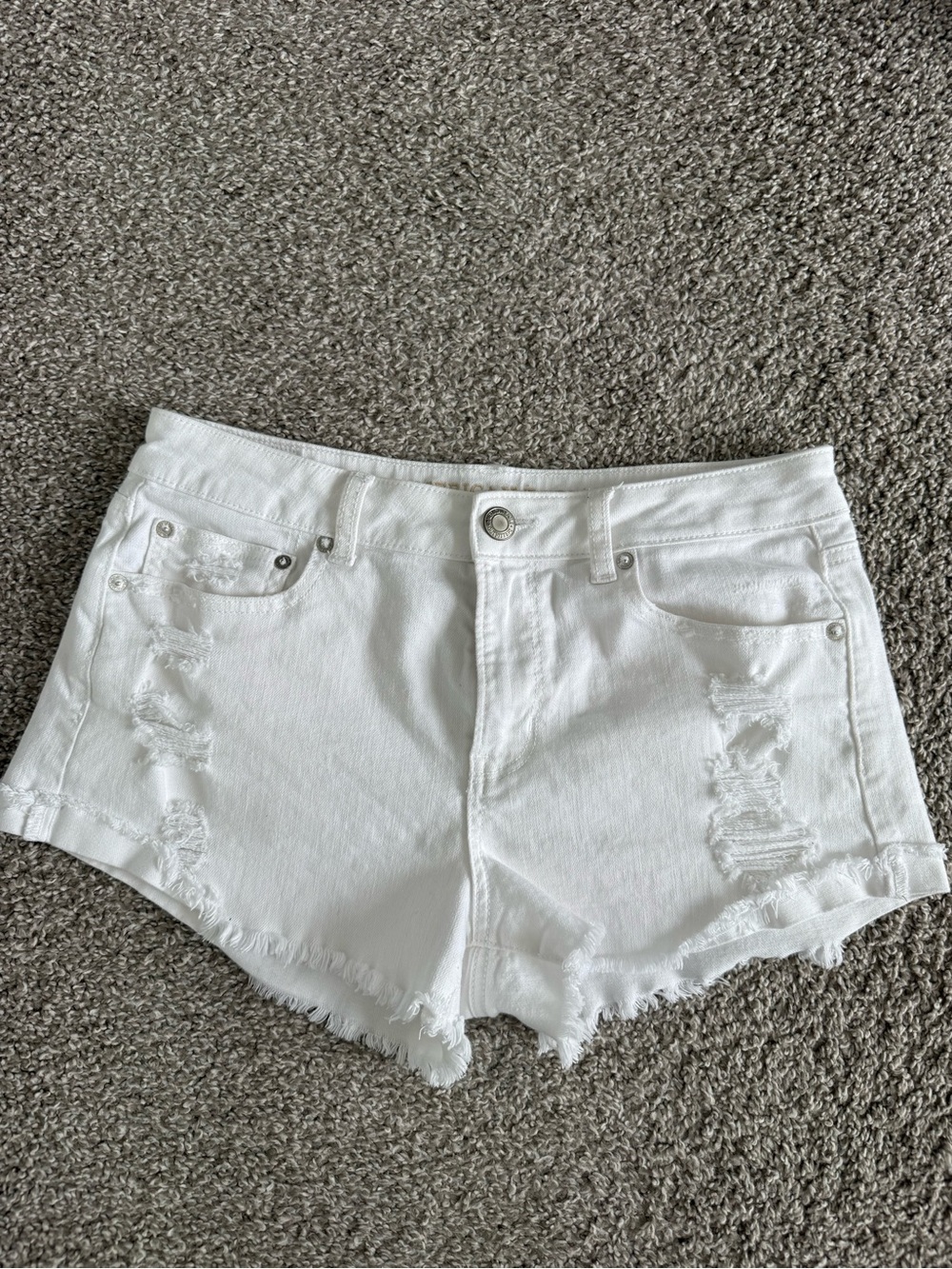 AMERICAN EAGLE | Tomgirl Shortie Shorts - Size 10